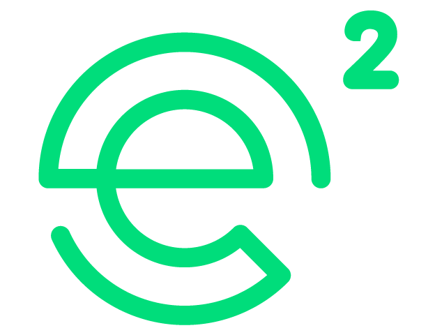 E Squared logo Thick Green-01