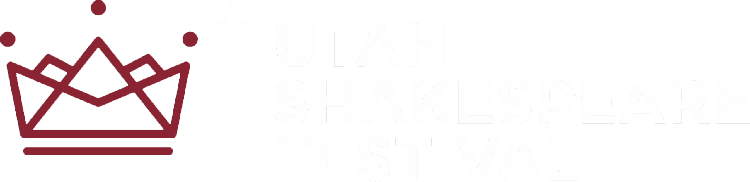 Utah Shakespeare Logo_USF_horizRED